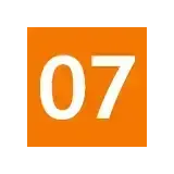 Number 07 Block